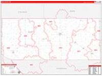 Swift, Mn Carrier Route Wall Map