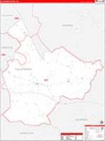 Taliaferro, Ga Carrier Route Wall Map