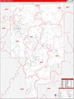 Tallapoosa, Al Carrier Route Wall Map