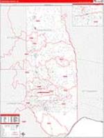 Tangipahoa Parish (), La Carrier Route Wall Map