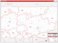 Taylor, Wi Carrier Route Wall Map