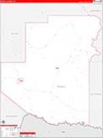 Terrell, Tx Carrier Route Wall Map
