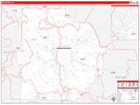 Tift, Ga Carrier Route Wall Map