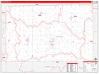 Tipton, In Carrier Route Wall Map