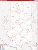 Trempealeau, Wi Carrier Route Wall Map