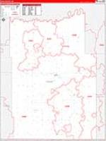 Tripp, Sd Carrier Route Wall Map