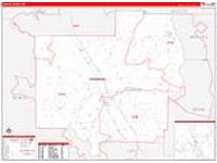 Turner, Ga Carrier Route Wall Map