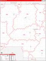 Turner, Sd Carrier Route Wall Map