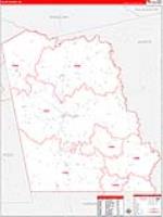 Tyler, Tx Carrier Route Wall Map