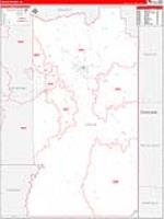 Uintah, Ut Carrier Route Wall Map