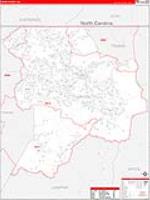 Union, Ga Carrier Route Wall Map