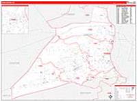 Union, Pa Carrier Route Wall Map