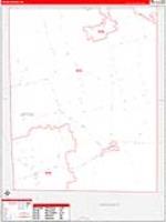 Upton, Tx Carrier Route Wall Map