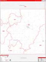 Valley, Ne Carrier Route Wall Map