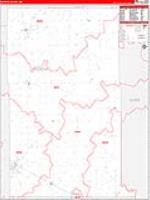 Wadena, Mn Carrier Route Wall Map