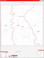 Wallace, Ks Carrier Route Wall Map