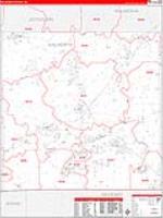 Walworth, Wi Carrier Route Wall Map