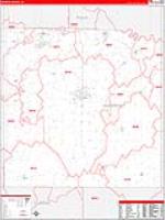 Warren, Ia Carrier Route Wall Map