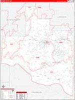 Warren, Mo Carrier Route Wall Map