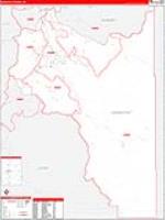 Wasatch, Ut Carrier Route Wall Map