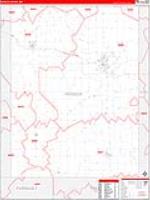 Waseca, Mn Carrier Route Wall Map
