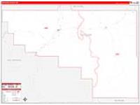 Washakie, Wy Carrier Route Wall Map