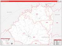 Washington, Ky Carrier Route Wall Map