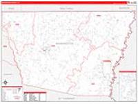 Washington Parish (), La Carrier Route Wall Map