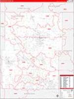 Washington, Wi Carrier Route Wall Map