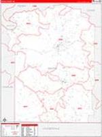 Wayne, Tn Carrier Route Wall Map