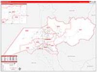 Weber, Ut Carrier Route Wall Map