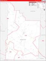 Webster, Ga Carrier Route Wall Map