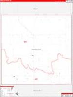 Wheeler, Ne Carrier Route Wall Map