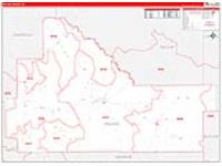 Wilcox, Al Carrier Route Wall Map