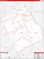 Wilkinson, Ga Carrier Route Wall Map