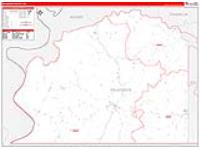 Wilkinson, Ms Carrier Route Wall Map