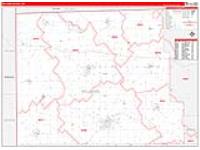 Williams, Oh Carrier Route Wall Map
