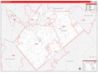 Wilson, Tx Carrier Route Wall Map