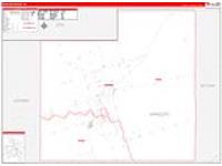 Winkler, Tx Carrier Route Wall Map