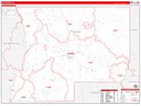 Winn Parish (), La Carrier Route Wall Map