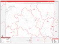 Winston, Al Carrier Route Wall Map