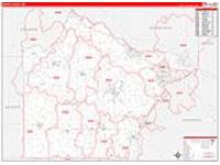 Wright, Mn Carrier Route Wall Map