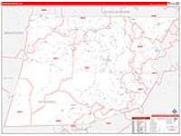 Wyoming, Pa Carrier Route Wall Map