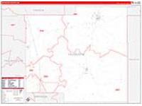 Yalobusha, Ms Carrier Route Wall Map