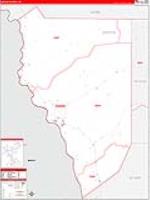 Zapata, Tx Carrier Route Wall Map