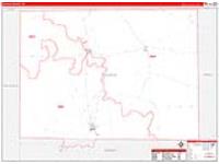 Zavala, Tx Carrier Route Wall Map