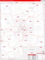 Flint Metro Area Wall Map
