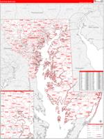 Eastern Wall Map