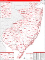 Southern Wall Map