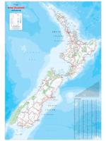 New Zealand Wall Map